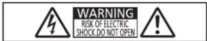 PANASONIC PT-DW750BE - WARNING: - 1