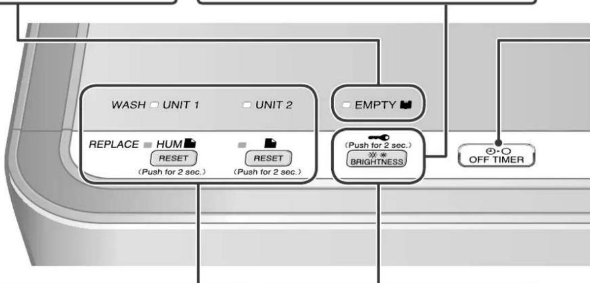 DAIKIN MCK75J - Brightness adjustment - 3
