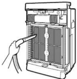 DAIKIN MCK75J - Clean the pre-fi Iter. - 1