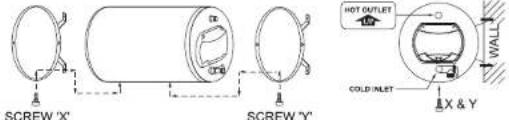 Joven JH 15 - FIGURE A: MOUNTING RINGS POSITION FOR HORIZONTAL MODEL - 3