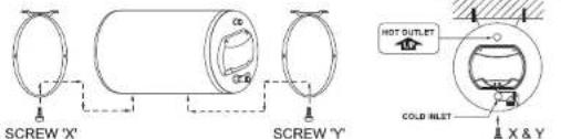 Joven JH 15 - FIGURE A: MOUNTING RINGS POSITION FOR HORIZONTAL MODEL - 4