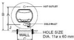 Joven JH 15 - FIGURE B: INSTALLATION DIMENSIONS - 3