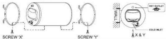 Joven JH 15 - FIGURE A: MOUNTING RINGS POSITION FOR HORIZONTAL MODEL - 2