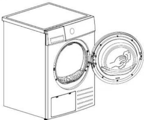 Infiniton SD-8NDP - Cleaning the door - 1