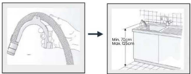Infiniton SD-8NDP - Drain hose connection - 1