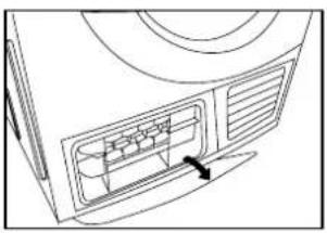 Infiniton SD-8NDP - Cleaning the air condenser - 1