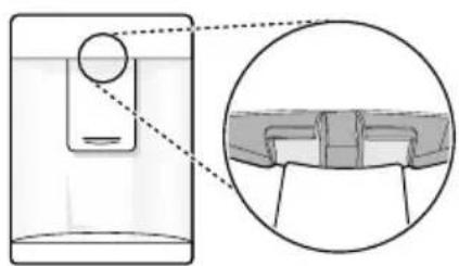 LG GTF744PZPZD - Cleaning the Dispenser Outlet - 1