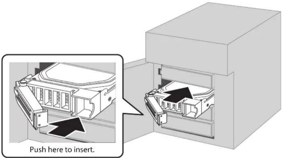 Push here to insert.