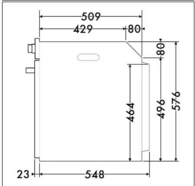SMEG SF800AVO - Dichtung der Bedienblende - 3