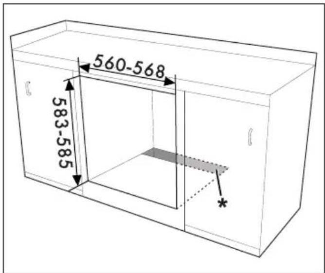 SMEG SF800AVO - Dichtung der Bedienblende - 15