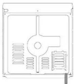 SMEG SF800AVO - Anordnung des Versorgungskabels - 1