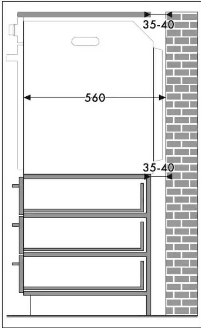 SMEG SF800AVO - Dichtung der Bedienblende - 7