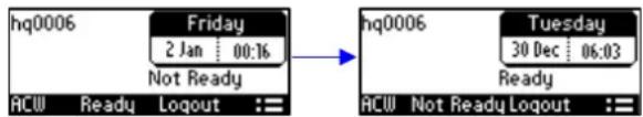 AUDIOCODES 405 - A.1.3.3 Setting Availability Status - 1