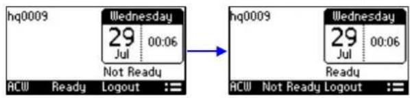 AUDIOCODES 405 - A.2.1.2 Setting Availability Status - 1