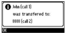 AUDIOCODES 405 - Attended Transfer - 5