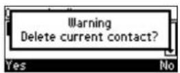 AUDIOCODES 405 - Deleting a Contact - 3