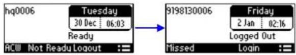AUDIOCODES 405 - A.1.3.4 Logging Out - 1