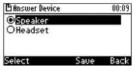 AUDIOCODES 405 - Changing the Default Answer Device - 1