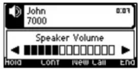AUDIOCODES 405 - Adjusting Speaker Volume - 1