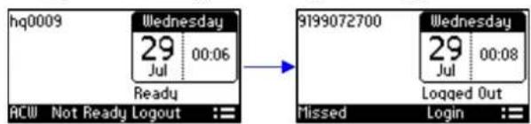 AUDIOCODES 405 - A.2.4 Logging Out - 1
