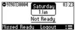 AUDIOCODES 405 - A.1.4 Viewing Missed Calls - 2