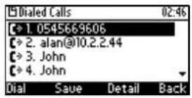 AUDIOCODES 405 - Redialing - 1