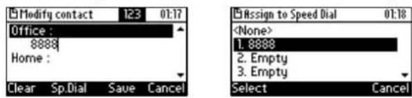 AUDIOCODES 405 - Adding Contacts to the Personal Directory - 5
