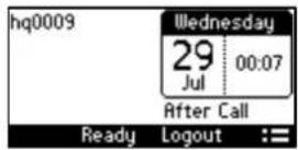 AUDIOCODES 405 - A.2.1.1 Setting Unavailability Status - 2