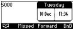 AUDIOCODES 405 - A.1.3 Softkey Display and Command Menu Options - 1