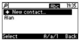 AUDIOCODES 405 - Deleting a Contact - 1