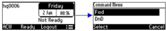 AUDIOCODES 405 - A.1.6 Configuring Automatic Forwarding - 1