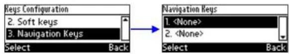 AUDIOCODES 405 - Configuring a Navigation Key Position Function - 1