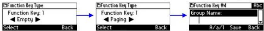 AUDIOCODES 405 - Configuring a Function Key for Paging - 4