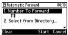 AUDIOCODES 405 - A.2.6 Configuring Automatic Forwarding - 3
