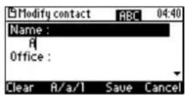 AUDIOCODES 405 - Entering Numbers, Alphabetical Letters and Symbols - 2