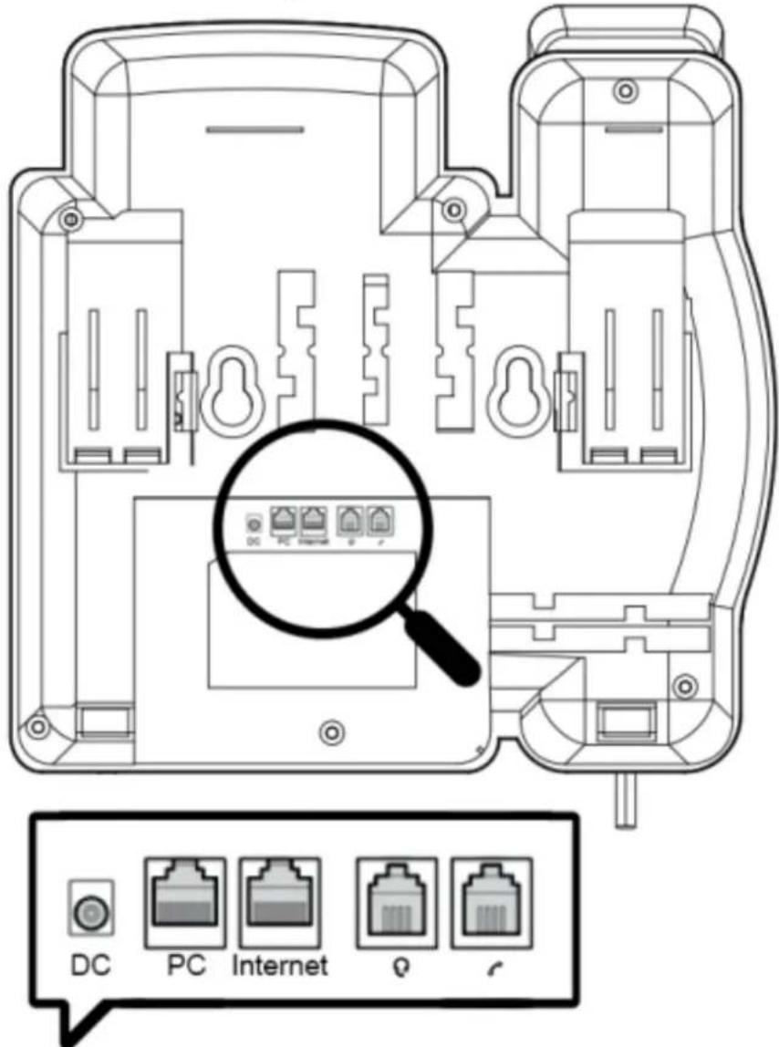 AUDIOCODES 405 - Rear View - 1