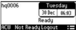 AUDIOCODES 405 - A.1.3 Softkey Display and Command Menu Options - 3