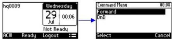 AUDIOCODES 405 - A.2.6 Configuring Automatic Forwarding - 1