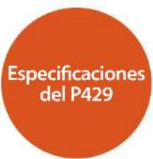 Especificaciones del P429
