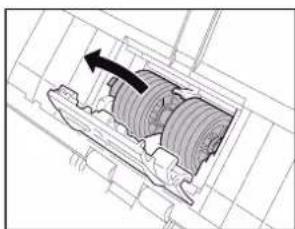 CANON imageFORMULA DR-S130 - Austauschen der Einzugsrolle - 2