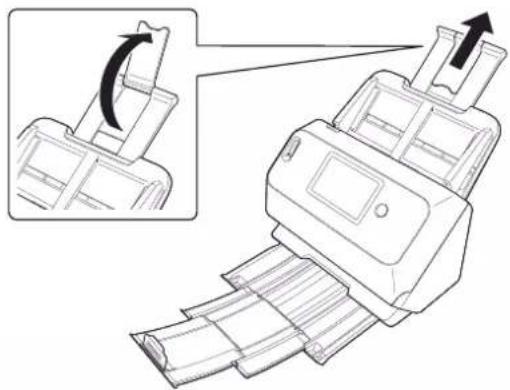 CANON imageFORMULA DR-S130 - Ziehen Sie die Einzugsauflage heraus. - 1