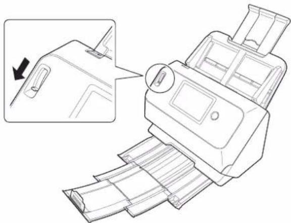 CANON imageFORMULA DR-S130 - Ziehen Sie die Einzugsauflage heraus. - 2