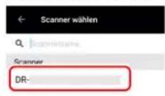 CANON imageFORMULA DR-S130 - Wählen Sie den Scanner aus. - 4