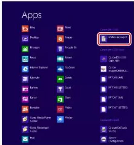 Apps Ring Desktop Phnomom Todos Internet Explorer Kasender Karuma Karton Kommate Korea Media Player Center Korea Messenger Center Mail News Reader Recycle Bin Rasm SkyDrive Spiele Sport Store Video Writer Canon DR-1238 Canon DR-COMM Canon Image/CIM/MLA... PATCH 8 (AA) PATCH 8 (LETTER) PATCH 7 (AA) PATCH 7 (LETTER) Canon OnTouch CaptainOnTouch V4 Pro Systems Configuration