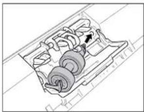 CANON imageFORMULA DR-S130 - Austauschen der Verzögerungsrolle - 3