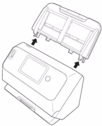 CANON imageFORMULA DR-S130 - Entfernen des Dokumenteinzugsfachs - 1