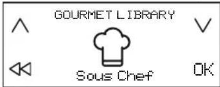 GOURMET LIBRARY Sous Chef OK