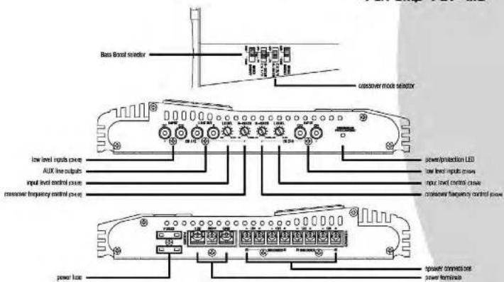 Lanzar VCT2610 - ch amp VCT-4110 - 1