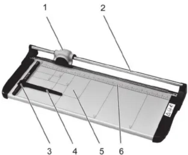 OLYMPIA TR 6712 - - Übersicht der Bedienelemente - 1