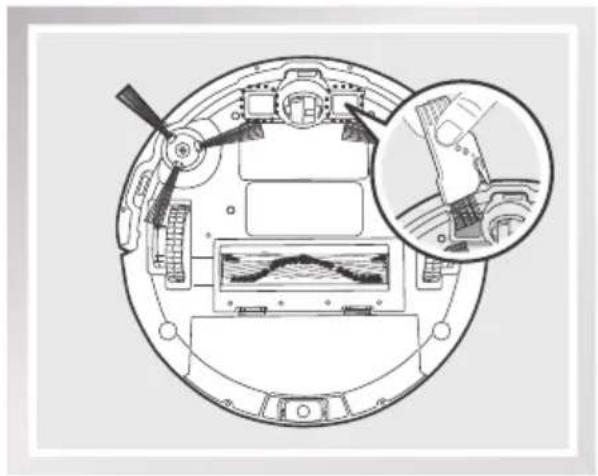 ECOVACS Deboot N79T - メインブラシのメンテナンス - 4